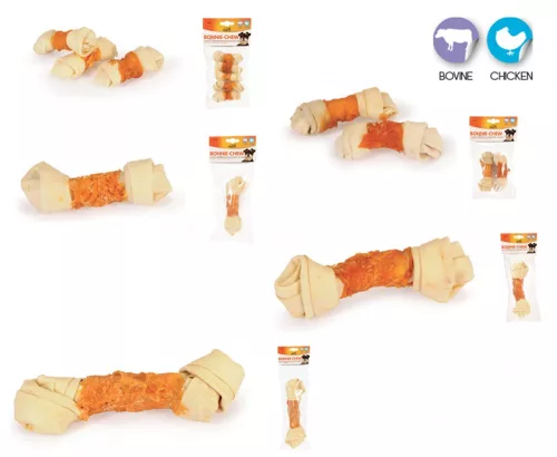 Camon Jutalomfalat fonott bőrcsont baromfival 5 cm 70 gramm/5 db/zacskó