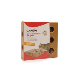 Camon MDF interaktív játék cicáknak 25x25x6,5 cm
