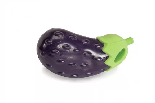 Camon TPE játék sípoló padlizsán 13,5 cm