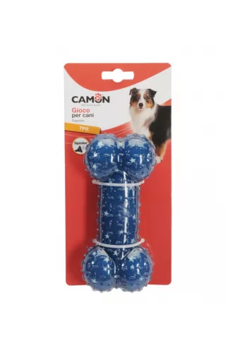 Camon Csont formás sípólós TPR játék 16 cm