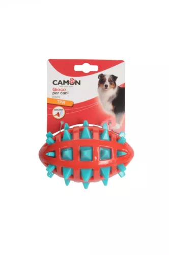 Camon Sípoló, tüskés TPR rugby labda 13 cm