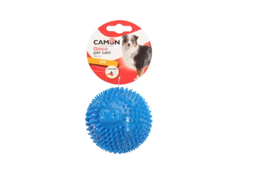 Camon Tüskés, sípoló TPR labda kb 9 cm