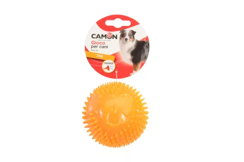 Camon Tüskés, sípoló TPR labda kb 9 cm