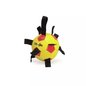   Camon PU bőrből készült focilabda méret 5 (21 cm) sárga-piros