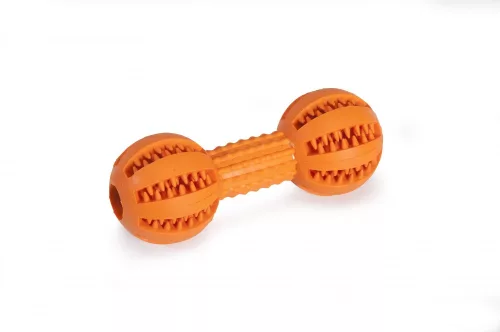 Camon Fogtisztítós gumijáték súlyzós 13,5cm