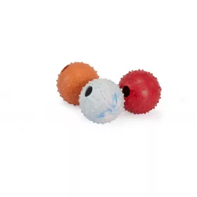   Camon Gumijáték tüskés labda csengővel, keménygumis 7 cm