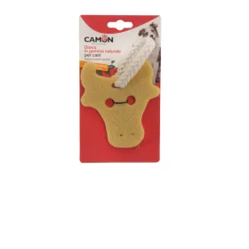   Camon Kutyajáték - természetes gumiból és kötélből készült bika 10 cm