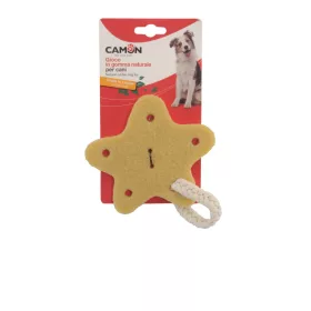   Camon Kutyajáték - természetes gumiból és kötélből készült csillag 14 cm
