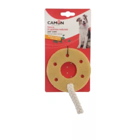   Camon Kutyajáték - természetes gumiból és kötélből készült ring 12 cm