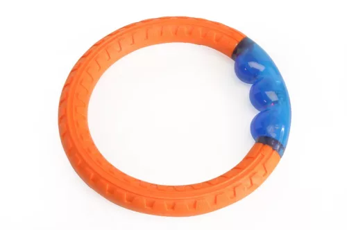 Camon TPR karika ledes világítással fluoreszkáló zöld 25,5 cm