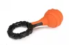 Camon Fekete-narancs sípolós TPR játék 26 cm
