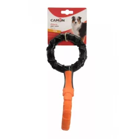 Camon Fekete-narancs dupla karikás TPR játék 26 cm