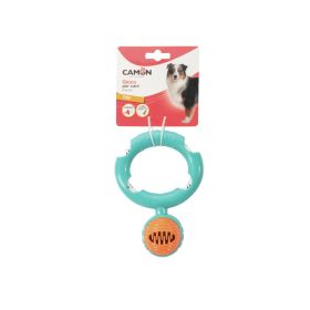   Camon Sípoló játék TPR fogantyúval és kötéllel, jutalomfalat tartóval 16 cm