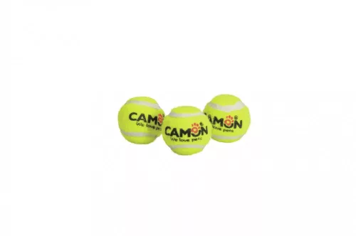 Camon Teniszlabda sípolós 6,2 cm 3 db-os kiszerelés