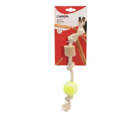   Camon Zsinóros teniszlabdás kávéfás játék átm.2/3cm x 3cm, hossz kb 28cm