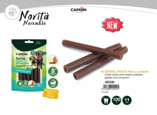 Camon DENTAL SNACK alma és fahéj 100 gramm