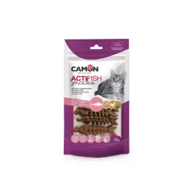   Camon Actifish - snack tonhalral és csirkével macskáknak 45g