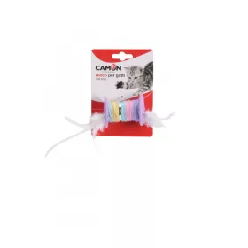 Camon Cicajáték tollas cséve 5 cm