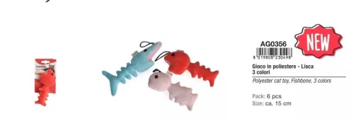 Camon Poliészter játék cicáknak 15 cm