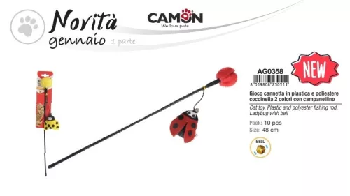 Camon Katicás pálcás játék, csengővel 48 cm