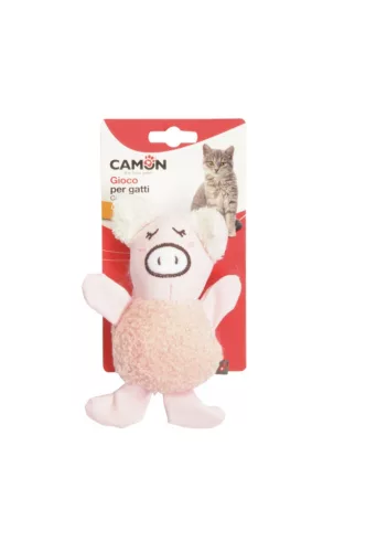 Camon Macskajáték catnippel kismalac kb 16 cm
