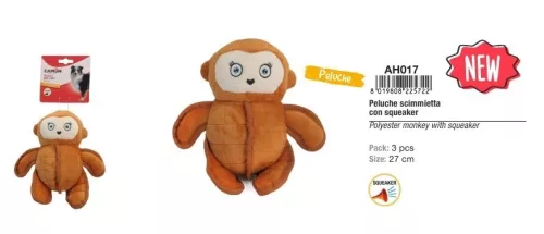 Camon Sípoló plüss majom 27 cm