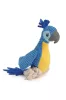 Camon Zörgős, sípoló plüss-köteles játék, papagáj 24 cm