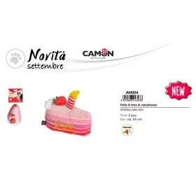 Camon Sípoló poliészter tortaszelet kutyajáték 25 cm
