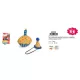 Camon Sípoló poliészter cupcake kutyajáték 16 cm