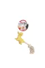 Camon Mini latex játékok kötéllel sípolós 15 cm kutya-cica-paci