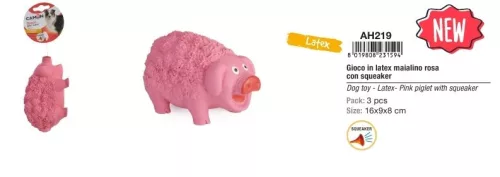 Camon Latex sípoló malac 16*9*8 cm