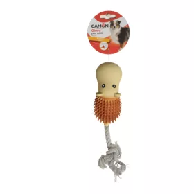 Camon Kutyajáték, sípoló latex víziló kötéllel 26 cm