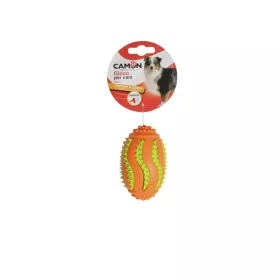 Camon Sípoló fogtisztítós gumi/latex rögbi labda 9 cm