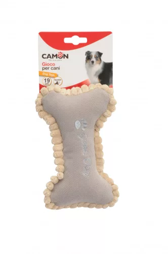 Camon Szövetjáték színes csontok 19 cm sípolós