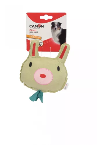 Camon Sípolós szövetjáték állatos fejek 15 cm