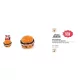 Camon Poliészter hamburger sípolós 12 cm