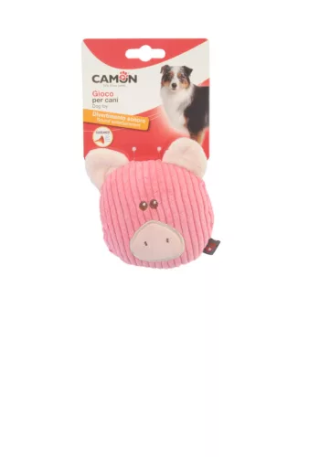 Camon Sípoló poliészter játék tehén-malacfej 10 cm