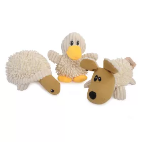 Camon Sípoló poliészter játék kutya/kacsa/teknős 23 cm