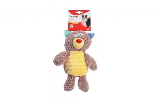 Camon Maci, cica, majom poliészter játékok sípolós kb 30 cm
