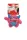 Camon Poliészter, sípoló Monster figura M méret fukszia 12 cm