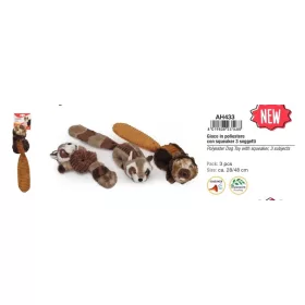   Camon Sípoló, zörgő poliészter játékok vegyesen  28/48 cm