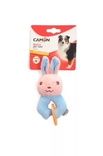 Camon Poliészter, sípoló nyuszi és szamár  kb 18 cm