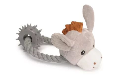 Camon Poliészter, sípoló nyuszi és szamár  kb 18 cm
