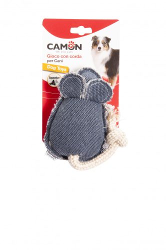 Camon  Plüss farkincás sípolós egér 35 cm