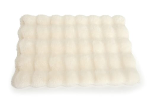 Camon Ultra puha szőnyeg poliészter kutyáknak, macskáknak 60*90 cm krém