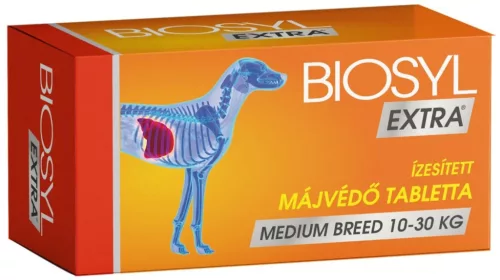Biosyl Extra ízesített májvédő tabletta