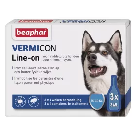 Beaphar Vermicon Spot-On M 15-30 kg 3 pipetta (2026.10.)