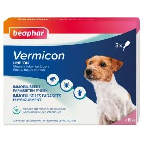 Beaphar Vermicon Spot-On S 1-15 kg 3 pipetta