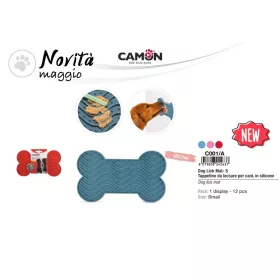   Camon Dog Lick Mat Szilikonos nyalogatós tapadókoronggal S méret 15x9 cm