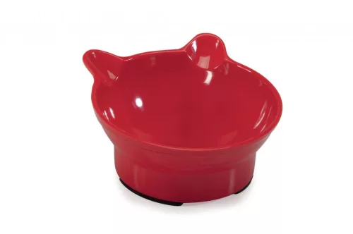 Camon Füles melanin tál (nehéz 180 gramm) csúszásgátló talpakkal 15*13*7 cm 300 ml